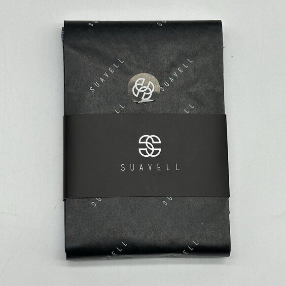 Suavell Ocean Stone Pilot Leather Slim Bi-Fold Wallet for Men RFID Money Clip - Picture 6 of 15